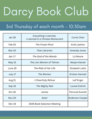 Darcy Book Club Darcy Book Club