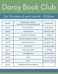 Darcy Book Club