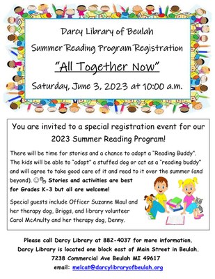 Summer Reading Pet Adoption