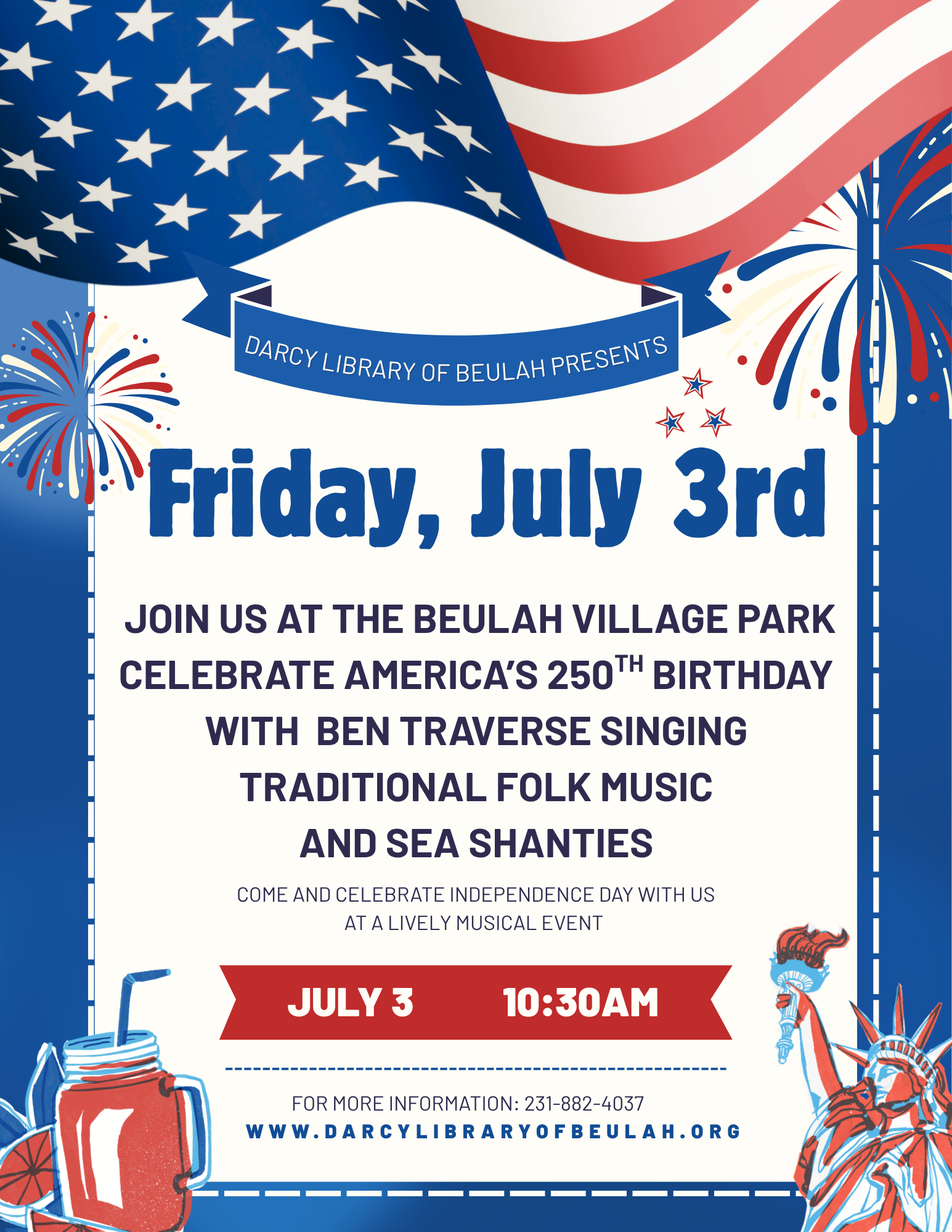 250th BenTraverseJuly Flyer.png