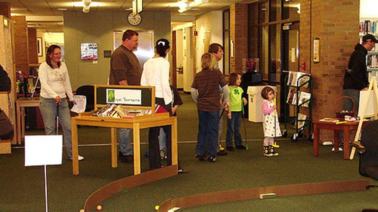 Library Mini Golf 